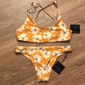 ❣️NWT❣️ Stone Fox Earth Blossom Swim Top & Bottom
